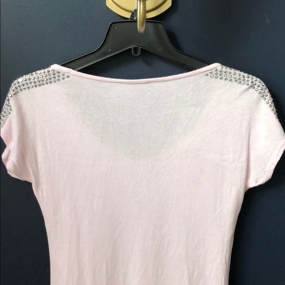 Express Pink Rhinestone Top - Picture 5 of 5